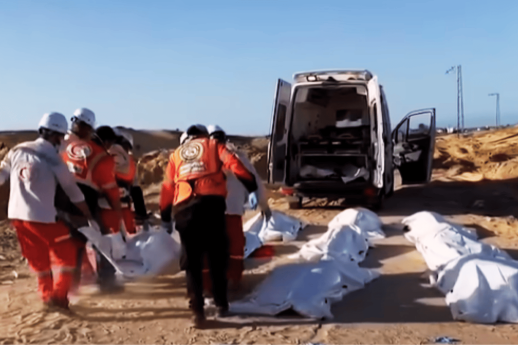 مجزرة بحق المسعفين في رفح: تقرير أممي يكشف تفاصيل صادمة