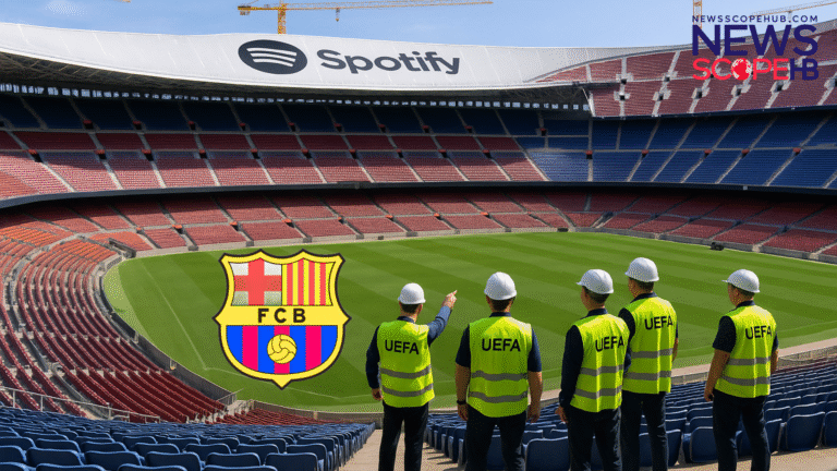 Spotify Camp Nou Renovation Nears Completion